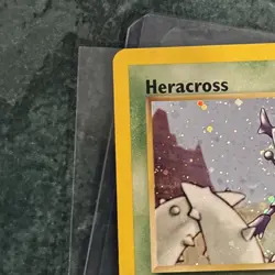 Pokemon TCG Heracross Neo Genesis Holo Card 6/111 Unlimited Rare - Image 3