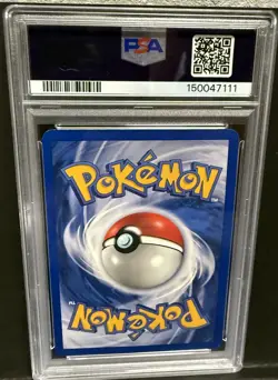 2000 POKEMON ROCKET 3 DARK BLASTOISE-HOLO 1ST EDITION PSA 8 SWIRL - Image 4