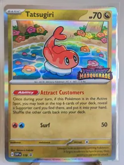 Tatsugiri Twilight Masquerade SV Black Star Promos Pokemon Card SVP 118 - Image 1