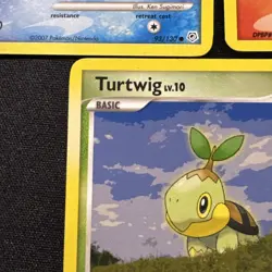 Pokemon TCG Turtwig Chimchar Piplup Diamond Pearl & Base LP-MP - Image 4