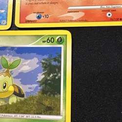 Pokemon TCG Turtwig Chimchar Piplup Diamond Pearl & Base LP-MP - Image 5