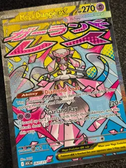 Pokemon TCG Mega Diancie ex 267/217 Mega Attack Rare Ascended Heroes Holo NM - Image 3
