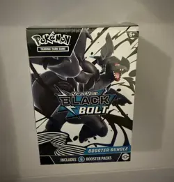 New Sealed Pokemon TCG Black Bolt Booster Bundle Scarlet & Violet 6 packs - Image 1