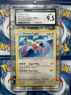 CGC 9.5 Shining Lugia Promo Shining Legends 2017 Pokemon Card #SM82 MINT - Image 1