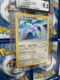 CGC 9.5 Shining Lugia Promo Shining Legends 2017 Pokemon Card #SM82 MINT - Image 3