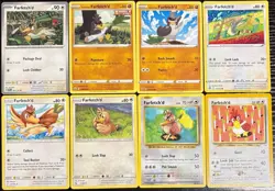 Farfetch’d Pokemon TCG Collection From 8 Different Set English Cards NM - Image 1