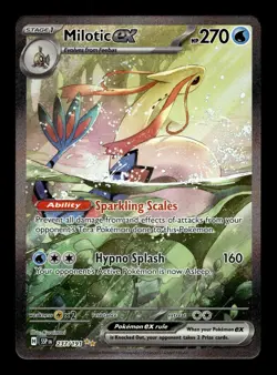 MILOTIC EX 237/191 SPECIAL ILLUSTRATION RARE SURGING SPARKS POKEMON NM - Image 3