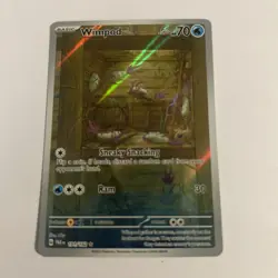 Pokemon TCG Wimpod 191/182 SV04: Paradox Rift Illustration Rare Holo - Image 1