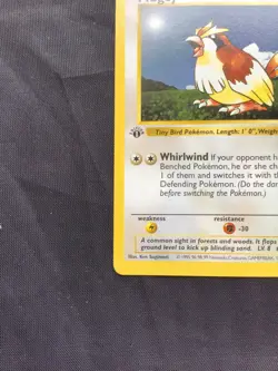 Pokemon Cards: Base Set 1st Edition Common: Pidgey 57/102 - Image 5