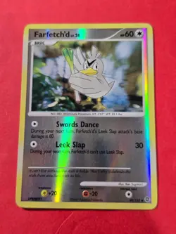 2007 Pokemon Diamond and Pearl Secret Wonders Reverse Foil #49 Farfetch'd, cd1 - Image 1
