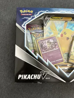 Pokemon TCG: Pikachu V Box Brilliant Stars & Fusion Strike New Factory Sealed - Image 2