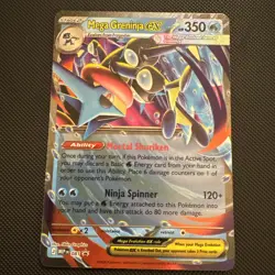 Mega Greninja ex 081 Black Star Promo Near Mint - Pokemon TCG - Image 1