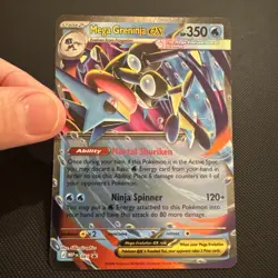 Mega Greninja ex 081 Black Star Promo Near Mint - Pokemon TCG - Image 2