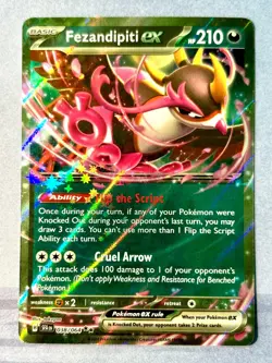 Fezandipiti Ex 038/064 Sv: Shrouded Fable Double Rare Pokemon TCG - Image 1