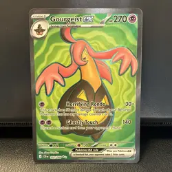 Pokemon TCG Gourgeist EX 102/086 Chaos Rising Full Art Rare English - Image 1