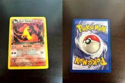 Dark Rapidash 44/82 Uncommon Team Rocket Pokemon 1st Edition NM - Image 1