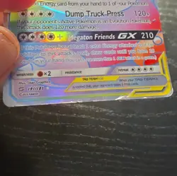 Pokemon Eevee & Snorlax GX 191/181 Team Up Secret Rare Full Art Holo Eng - Image 4