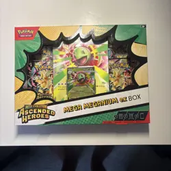 POKEMON TCG MEGA EVOLUTION ASCENDED HEROES MEGA MEGANIUM EX BOX FACTORY SEALED - Image 1