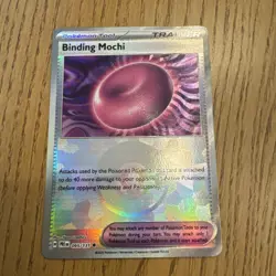 Binding Mochi 095/131 Poke Ball Holo Pokemon Prismatic Evolutions NM - Image 1