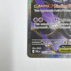 Mega Chandelure EX 115/084 Pitch Black SIR Pre Release Mint In Hand - Image 2