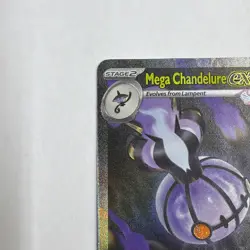 Mega Chandelure EX 115/084 Pitch Black SIR Pre Release Mint In Hand - Image 3