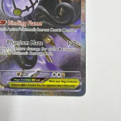Mega Chandelure EX 115/084 Pitch Black SIR Pre Release Mint In Hand - Image 5