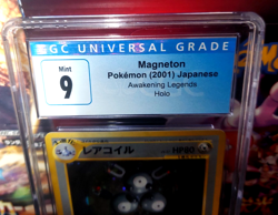 2001 Pokemon Magneton Japanese # 082 CGC 9 Mint Awakening Legends Holo - Image 2
