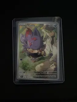 N's Zorua 189 ETB Promo Pokemon TCG Journey Together NM - Image 1