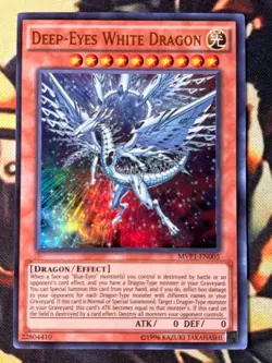 Yugioh: Deep-Eyes White Dragon - MVP1-EN005 - Ultra Rare - 1st Edition - LP - Image 1