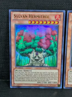*Playset* Sylvan Hermitree LVAL-EN020 Ultra Rare 1st Ed VLP - Image 2