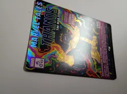 Thanos, The Mad Titan (Borderless) (0400) Marvel Super Heroes Foil - Image 2
