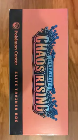 Pokemon Chaos Rising Pokemon Center Elite Trainer Box ETB SEALED NEW - Image 5