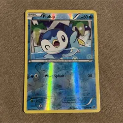 Piplup 36/162 Breakthrough Reverse Holo Common 60 HP English 2015 Pokemon TCG - Image 1