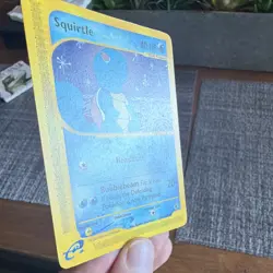 Pokemon TCG Squirtle 132/165 Expedition Base Set 2002 Free LP of same card added - Image 3