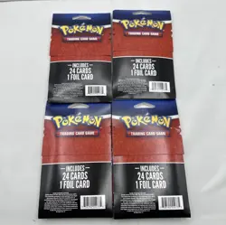Pokemon 25 Card Pack 1 Foil Guaranteed NEW SEALED Lot Of 4 Packs Sealed Mint - Image 3