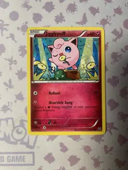 Pokemon TCG - Jigglypuff 87/146 XY Base Set Regular Common, MP - Image 1