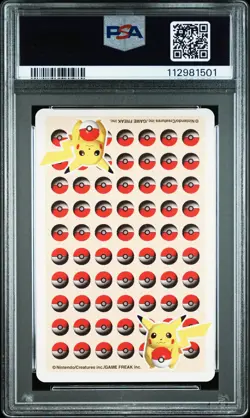 JOKER Slowpoke 1998 Pokemon Stadium Yellow Poker Card Japanese PSA 8 - Image 2