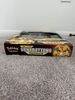 Damage box Sealed Never Opened Pokemon Tag Team Generations Premium Collection - Image 5