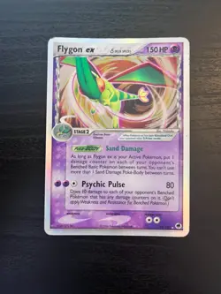 Flygon ex 92/101 Holo Dragon Frontiers Delta Species Pokemon Card MP - Image 1