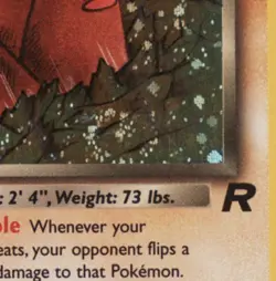 2000 DARK DUGTRIO TEAM ROCKET HOLO 1ST EDITION #6 PSA 9 MINT POKEMON - SWIRL - Image 5