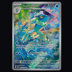 Frogadier 089/086 ME04: Chaos Rising Shiny Rare Pokemon TCG NM - Image 1
