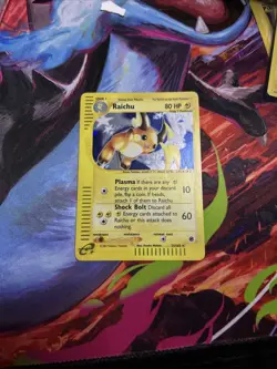 Raichu Holofoil 25/165 2002 Pokemon Expedition Mp-hp - Image 1