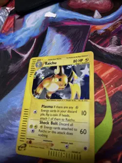 Raichu Holofoil 25/165 2002 Pokemon Expedition Mp-hp - Image 2