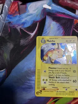 Raichu Holofoil 25/165 2002 Pokemon Expedition Mp-hp - Image 5