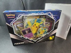 New Sealed Pokemon TCG: Pikachu V Box Brilliant Stars & Fusion Strike Packs - Image 1
