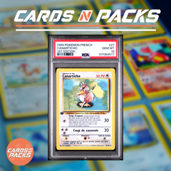 Carte Pokemon Canarticho 27/102 Set de Base Edition 1 PSA 10 GEM MINT 🇫🇷🔥 - Image 1