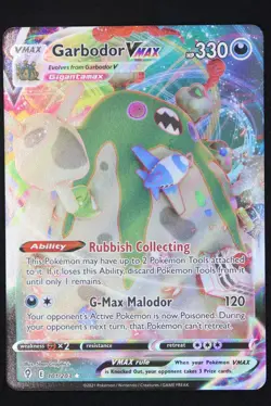 Garbodor VMAX - 101 - Evolving Skies - Pokemon Card - Near Mint - Image 1