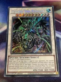 Yu-Gi-Oh! TCG Psychic End Punisher RA02-EN032 Secret Rare NM/M - Image 1