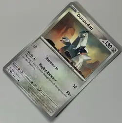 Pokemon Prismatic Evolutions Duraludon Basic #069MBALL Common Reverse Holo - Image 4