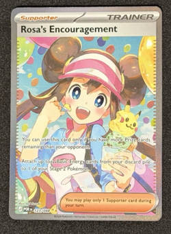 Rosa’s Encouragement SIR 123/088 - Pokemon Mega Evolution Perfect Order English - Image 1